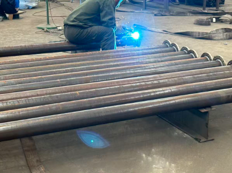 湖州20#无缝注浆管加工108*6钢花管棚管